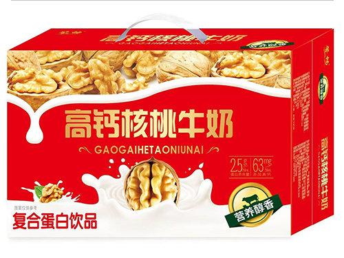 高鈣核桃牛奶復(fù)合蛋白飲品