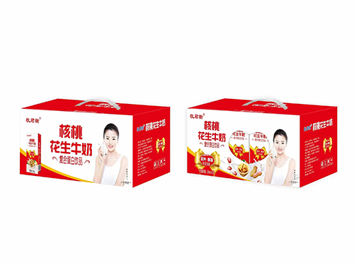 核桃花生牛奶復(fù)合蛋白飲品禮盒